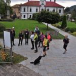 Štart v centre Ľubietovej (autor foto: Vasiľ Poldauf)